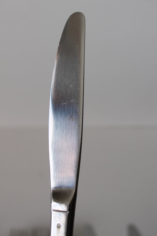 photo of Wallace Taos concha concho pattern stainless flatware, southwest vintage Ralph Lauren style #6