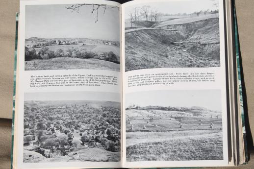 photo of Water 1955 US Department of Agriculture yearbook, vintage USDA farm year book #3