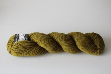 catalog photo of Waterspun Classic Elite 50 grams hank felted texture merino wool yarn, fern green 