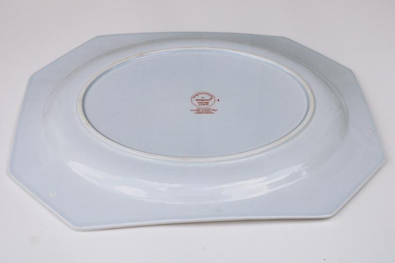 photo of Wedgwood English ironstone china, vintage tall ships clipper Flying Cloud platter #5