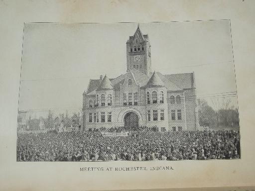 photo of William Jennings Bryan - The First Battle, 1896  antique book #7