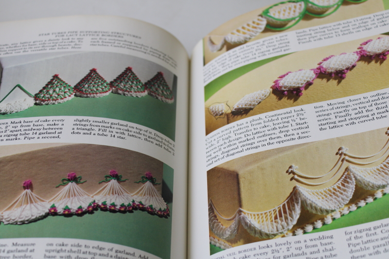 photo of Wilton Way of Cake Decorating 70s vintage complete course three volume set #6