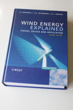 Wind Energy Explained 2nd edition textbook 2010 Wiley technical engineering reference