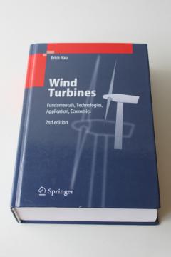 catalog photo of Wind Turbines Erich Hau 2nd edition textbook Springer technical engineering reference