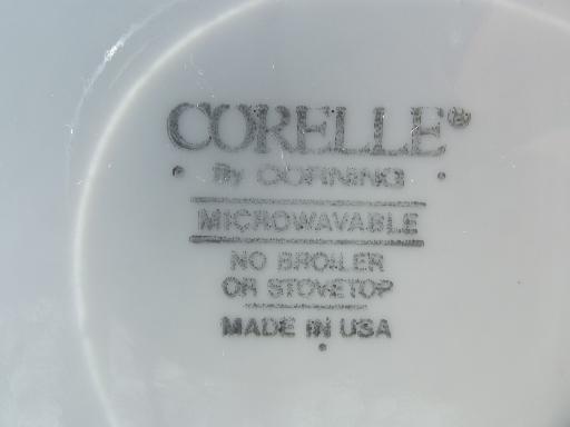 photo of Winter Holly Corelle dishes setfor 8, Christmas mugs, bowls, plates #5