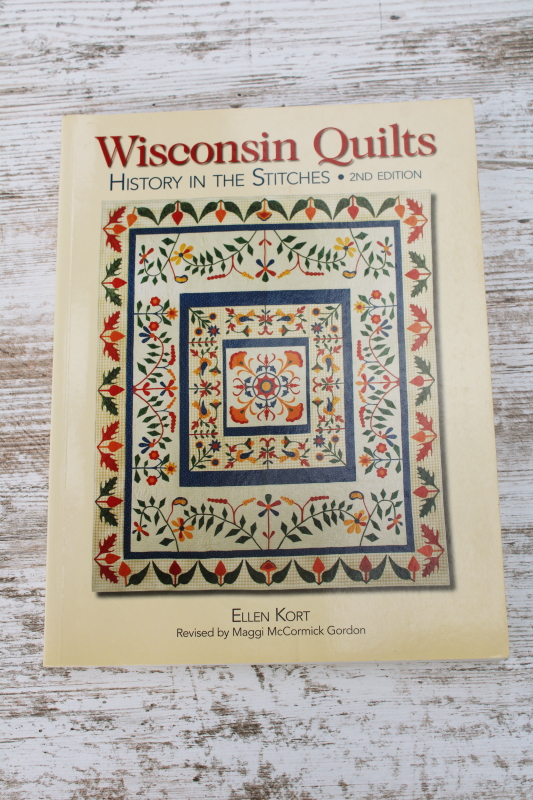 photo of Wisconsin Quilts, many photos vintage & antique textiles & their stories, WI settlement, history, biographies #1