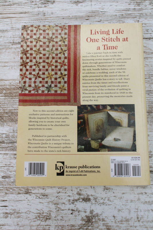 photo of Wisconsin Quilts, many photos vintage & antique textiles & their stories, WI settlement, history, biographies  #6
