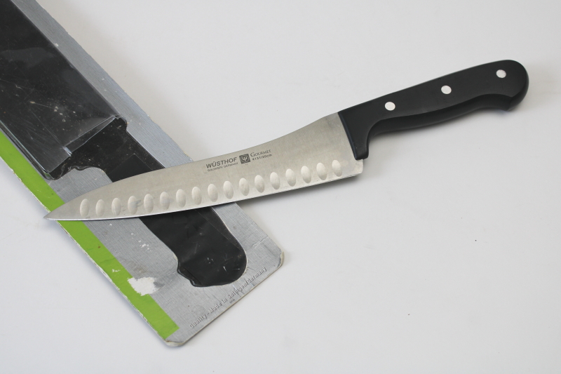 photo of Wusthof Gourmet deli panini knife w/ specialty blade, kitchen knife new in worn package #2