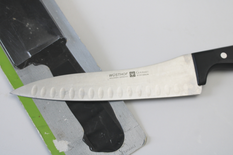 photo of Wusthof Gourmet deli panini knife w/ specialty blade, kitchen knife new in worn package #3