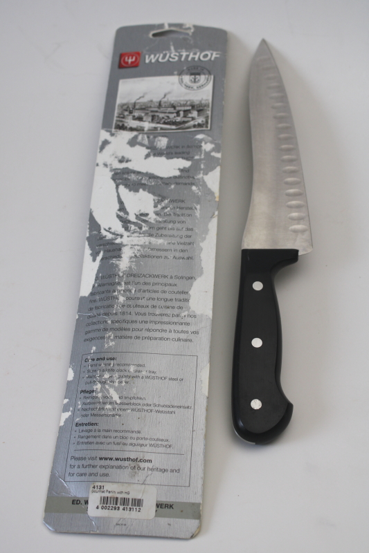 photo of Wusthof Gourmet deli panini knife w/ specialty blade, kitchen knife new in worn package #5