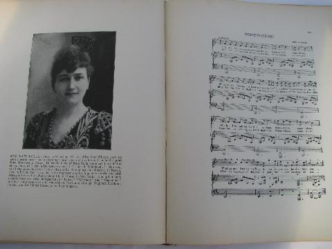 photo of antique 1800s song book, The World's Brightest Gems of Music #3