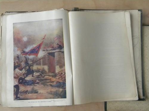 photo of antique 1901 illustrated Deeds of Valor, Civil/Indian war stories #6