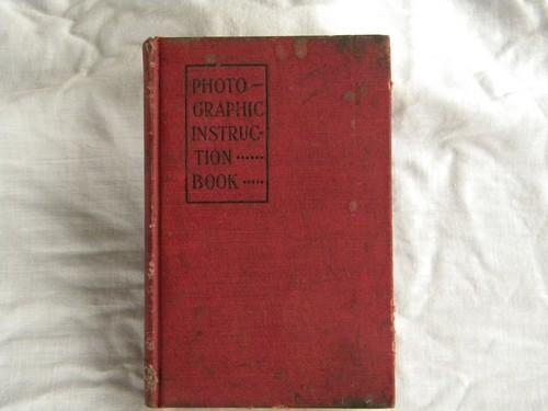 photo of antique 1903 Sears photography instruction book w/engraved illustrations #1