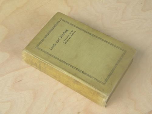 photo of antique 1910 farmer's Feeds and Feeding livestock handbook farm library #1