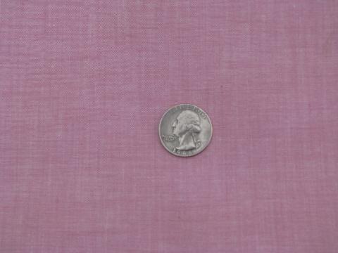 photo of antique 1920s vintage polished cotton shirting fabric, lavender chambray #2