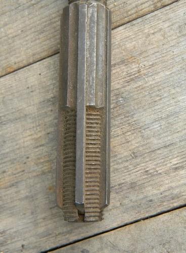 photo of antique Chadwick adjustable machinist's reamer tool Arthur Ley's patent #4