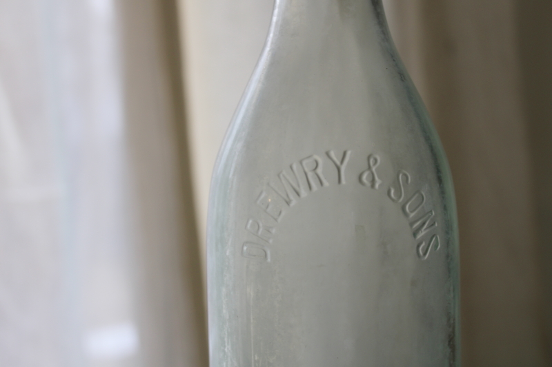 photo of antique Drewry & Sons St Paul embossed glass bottle prohibition era vintage 1926  #2