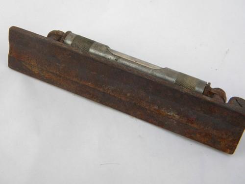 photo of antique LS Starrett tool industrial machinist bubble level #5