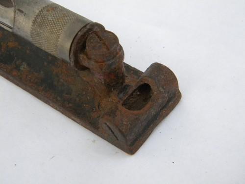 photo of antique LS Starrett tool industrial machinist bubble level #6