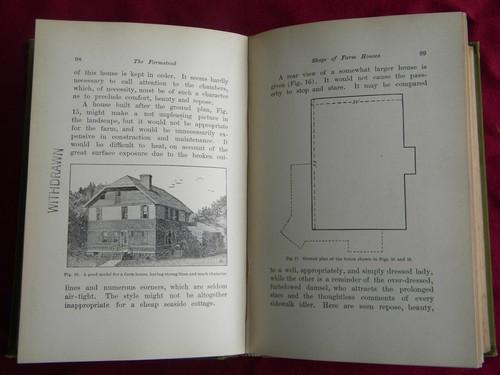 photo of antique The Farmstead small scale farming book, county homesteading #3