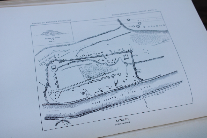 photo of antique books large volumes from Bureau of American Ethnology articles on native cultures  #7