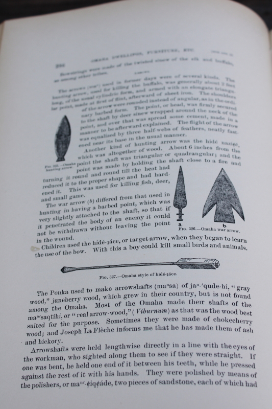photo of antique books large volumes from Bureau of American Ethnology articles on native cultures  #16