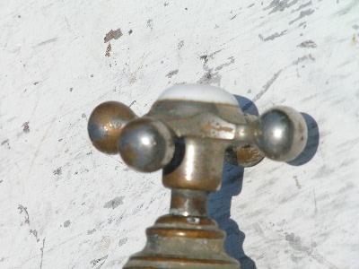 photo of antique brass and porcelain faucet taps #5