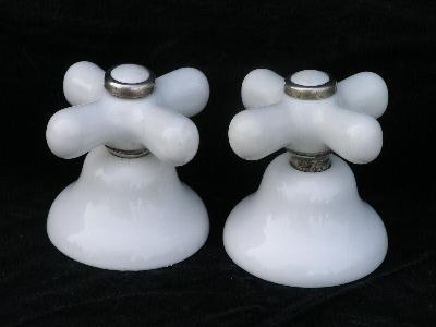 photo of antique china bathtub faucet handles #1