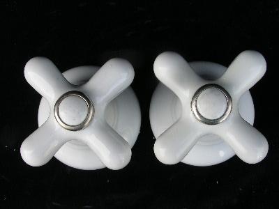 photo of antique china bathtub faucet handles #2