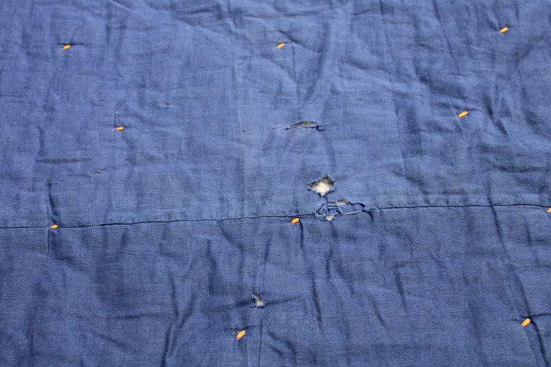photo of antique diamond patchwork quilt, tons of different 1800s & early 1900s print cotton fabrics  #10