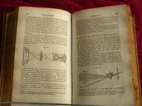 photo of antique early 1800s Comstock's Philosophy, astronomy/engineering/physics #4