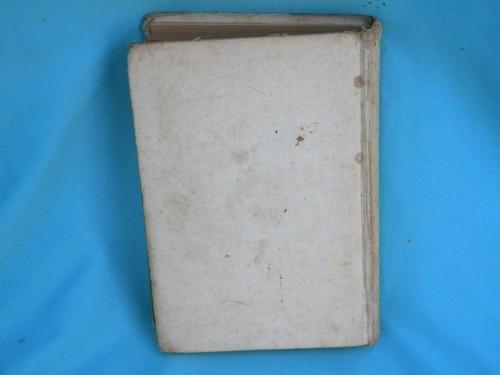 photo of antique early century book of Tennyson's poems pretty girl art binding #3