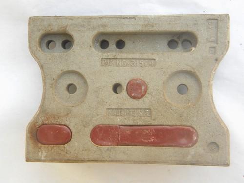 photo of antique early industrial/architectural fuse holder with mica bottom socket #4