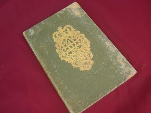 photo of antique guidebook Danish royal castle Rosenborg Denmark art binding #1