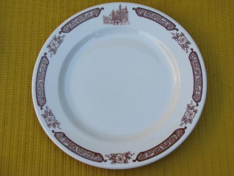 photo of antique ironstone china, Rockford (Illinois) Free Church illustration #2