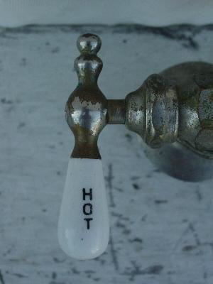 photo of antique laundry sink faucet taps #3