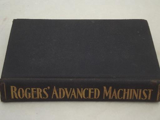 photo of antique machinist books, old technical & drafting handbooks w/illustrations #3