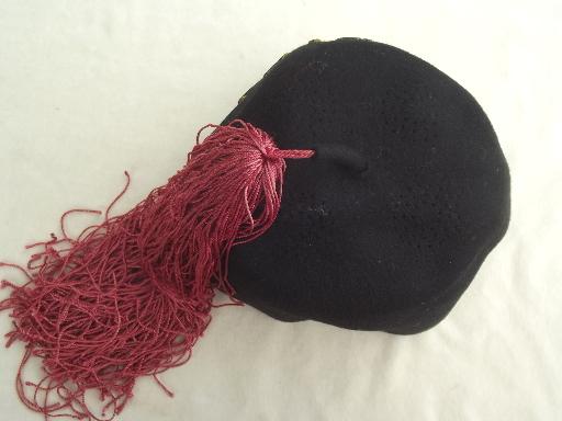 photo of antique master mason's fez, Amrita Grotto Freemasons/Shriners #10