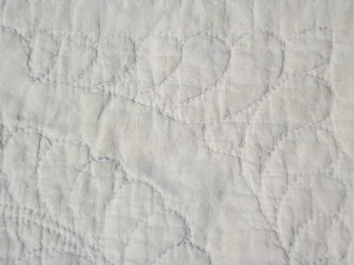 photo of antique patchwork quilt w/ center star, depression vintage radiant starburst quilt #6