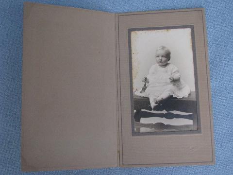 photo of antique photos lot, circa 1880s girls, lady in hat, cabinet portraits #5