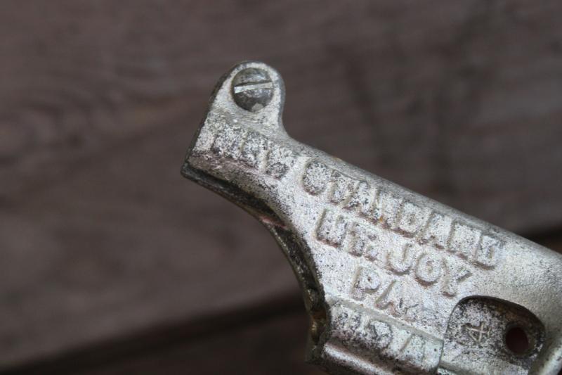 photo of antique style vintage Standard metal cherry pitter, old box from White Mountain #3