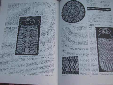 photo of antique tatting patterns, modern reprint books of old lace designs #10