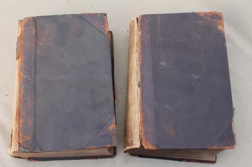 photo of antique technical & engineering textbooks, early electricity steampunk vintage #2