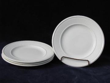 catalog photo of antique vintage Wedgwood Edme creamware china dessert plates