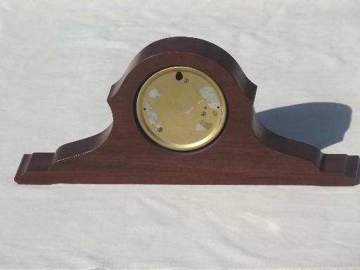 photo of antique vintage camelback mantel clock lot for restoration, repair parts #9