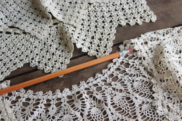 photo of antique vintage camisole lace & lacy collars, Victorian Edwardian era trim for underwear & dresses #15