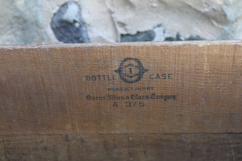 photo of antique wood crate Beaver Dam Bottling Co, Wiscosnsin beer bottles case early 1900s vintage  #2