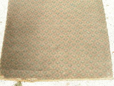 photo of antique wool stair runner rug Arts & Crafts vintage #2