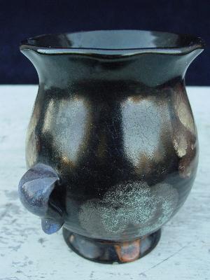 photo of art noveau vintage pottery vase germany #3