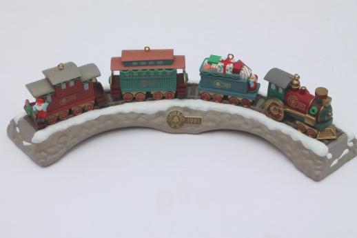 photo of assorted vintage Hallmark Christmas ornaments, collectible holiday ornament lot #13